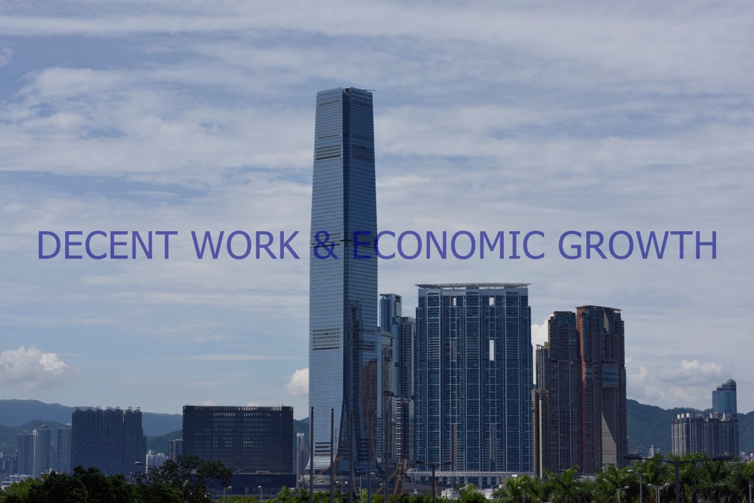 Decent Work & Economic Growth, 2020-2021.  Digital Photo