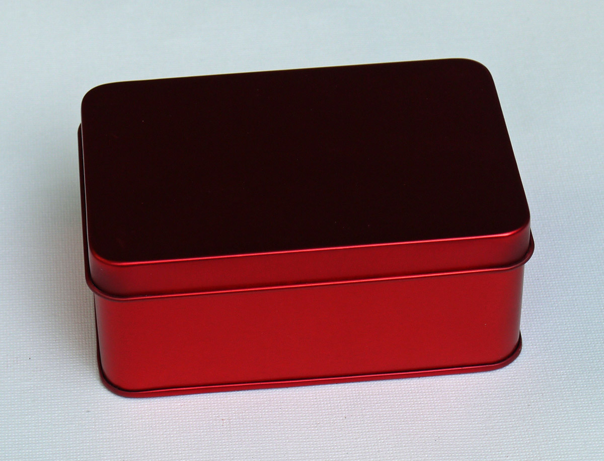 The Red Box, 2012 Mixed Media 4.5 x 10.5 x 7 cm (closed view)